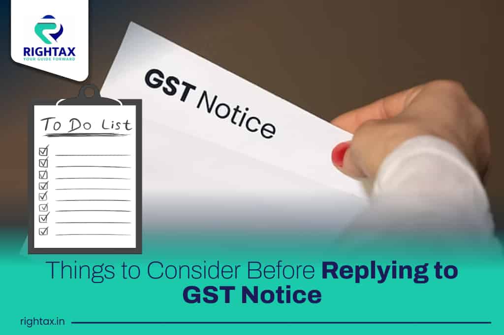 Things to Consider Before Replying to GST Notice